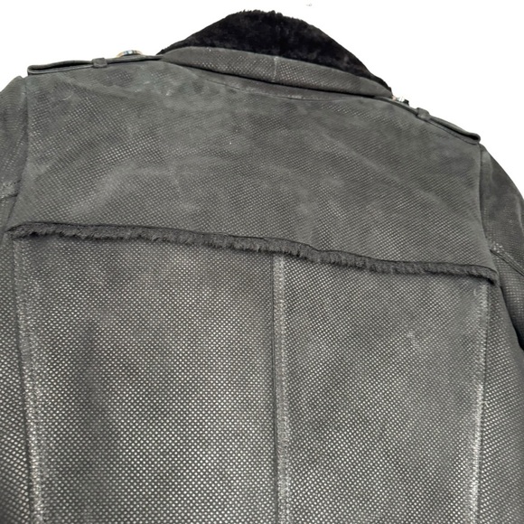 Denimaxx Couture Black Lambskin Jacket Long Coat Women’s Small - Picture 6 of 15